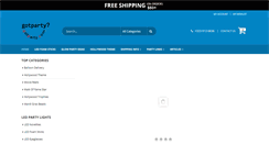 Desktop Screenshot of gotparty.com